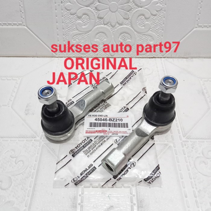 tie rod end depan toyota all new rush 2018 up 2pcs original Harga 400,000 rupiah*Gratis Ongkir