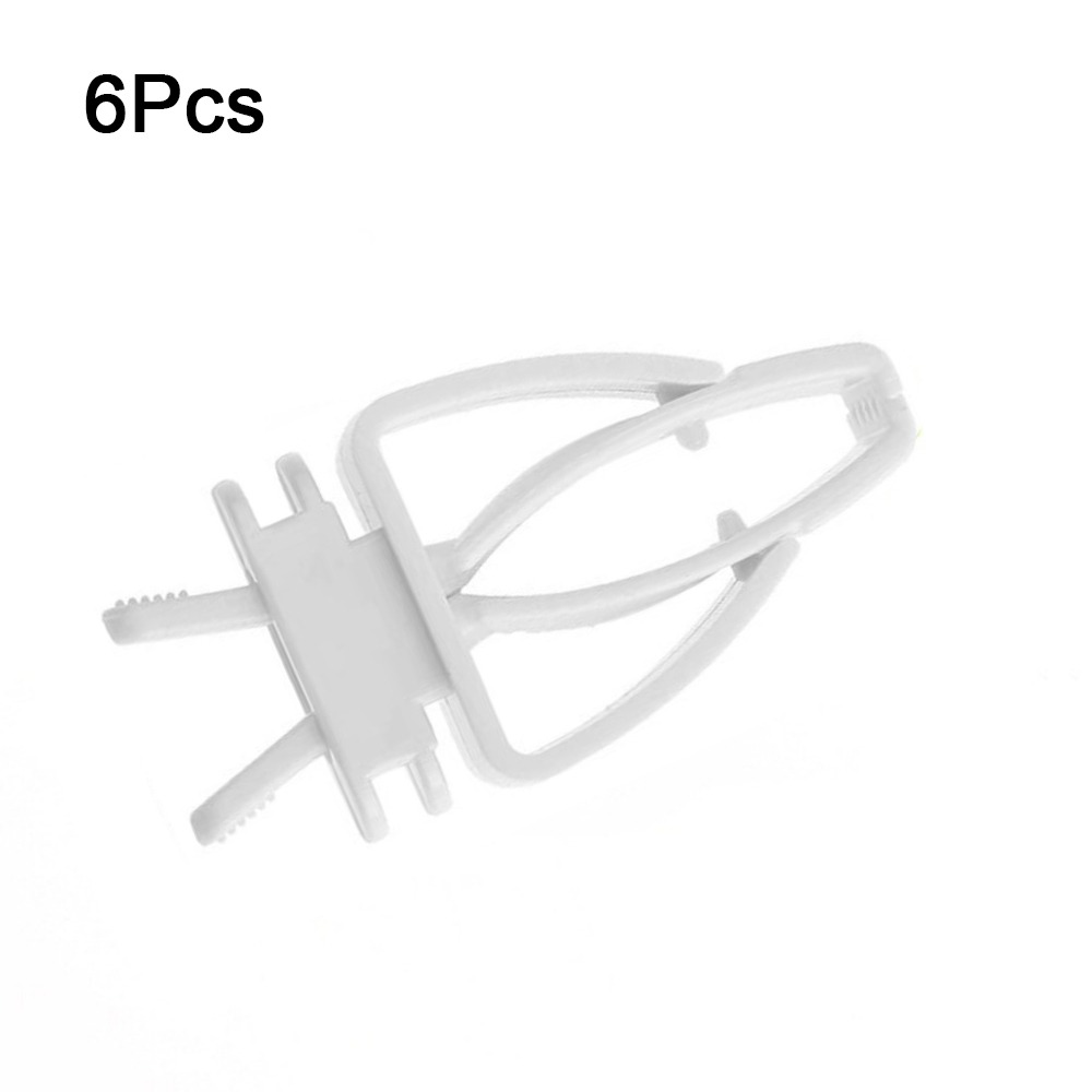 DECALE 6Pcs mini Kẹp thức ăn cho chim cảnh Di động Thực tế Kẹp trái cây rau quả cho vẹt Đa chức năng Nhựa Kẹp thức ăn cho lồng chim Cho vẹt ăn - 2