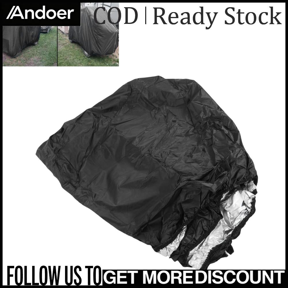 Andoer ผ้าคลุมรถเข็น 4 ผู้โดยสารกันน้ำ Club Car Rain กลางแจ้งอุปกรณ์ป้องกันอุปกรณ์เสริม 108x48x66in ราคา 3,390 บาท*ส่งฟรี