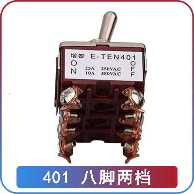 Công Tắc Gạt 12mm Zengtai 401: 8 chân, 2 bậc Yiming | Tùy chọn 2-3 Bậc, 2-12 Chân | Công Tắc Đòn Bẩy, Công tắc Nút Chống Nước