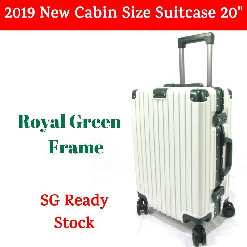 2019 New Aluminium Alloy Frame Travel Luggage case / Cabin Size Suitcase Trolley 20