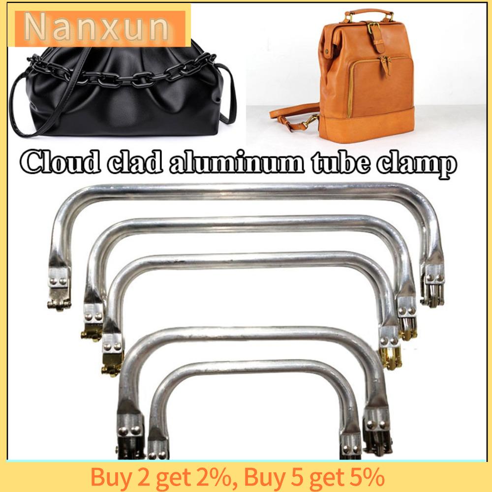 NWSJ Đồng cổ Tay cầm kẹp hôn May túi Tay cầm khung Ví loại Tự làm Kẹp ống nhôm Túi Mây Phụ kiện túi