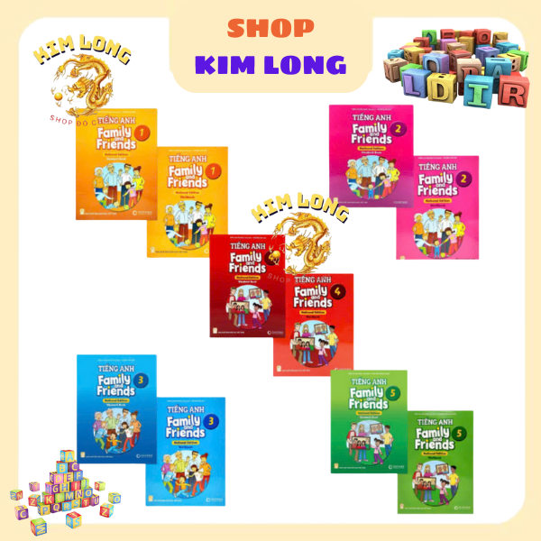 FAMILY AND FRIENDS 1 2 3 4 5 - National Edition ( cho bé lớp 1 2 3 4 5 )