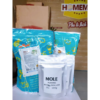 Bột Pudding MOLE CÁC VỊ Trứng/ Dưa lưới/ Khoai Môn/ Socola/ Phô Mai