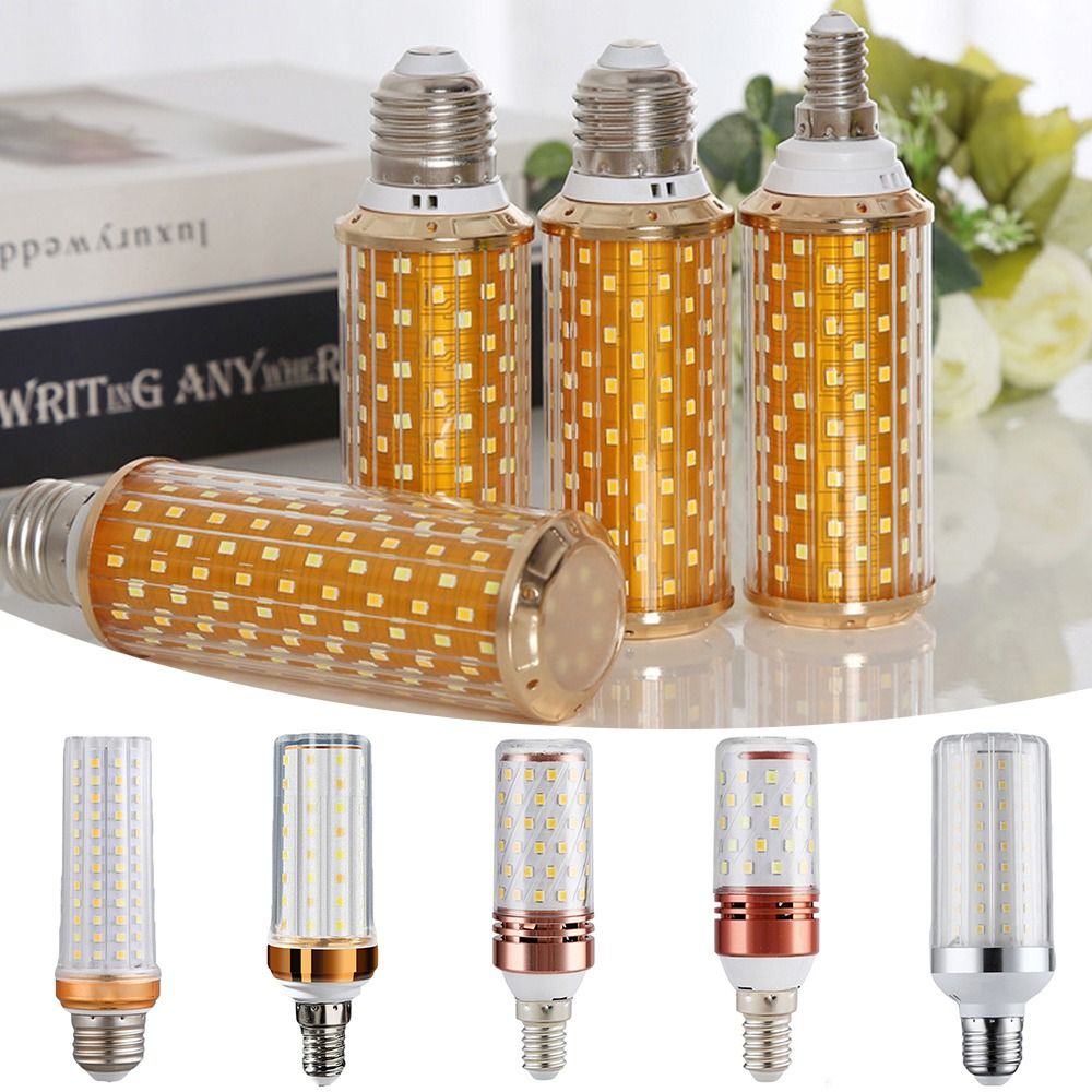 Make-upstore8re5 trang trí nội thất e14 e27 đèn led không nhấp nháy đèn chùm nến bóng đèn ngô led