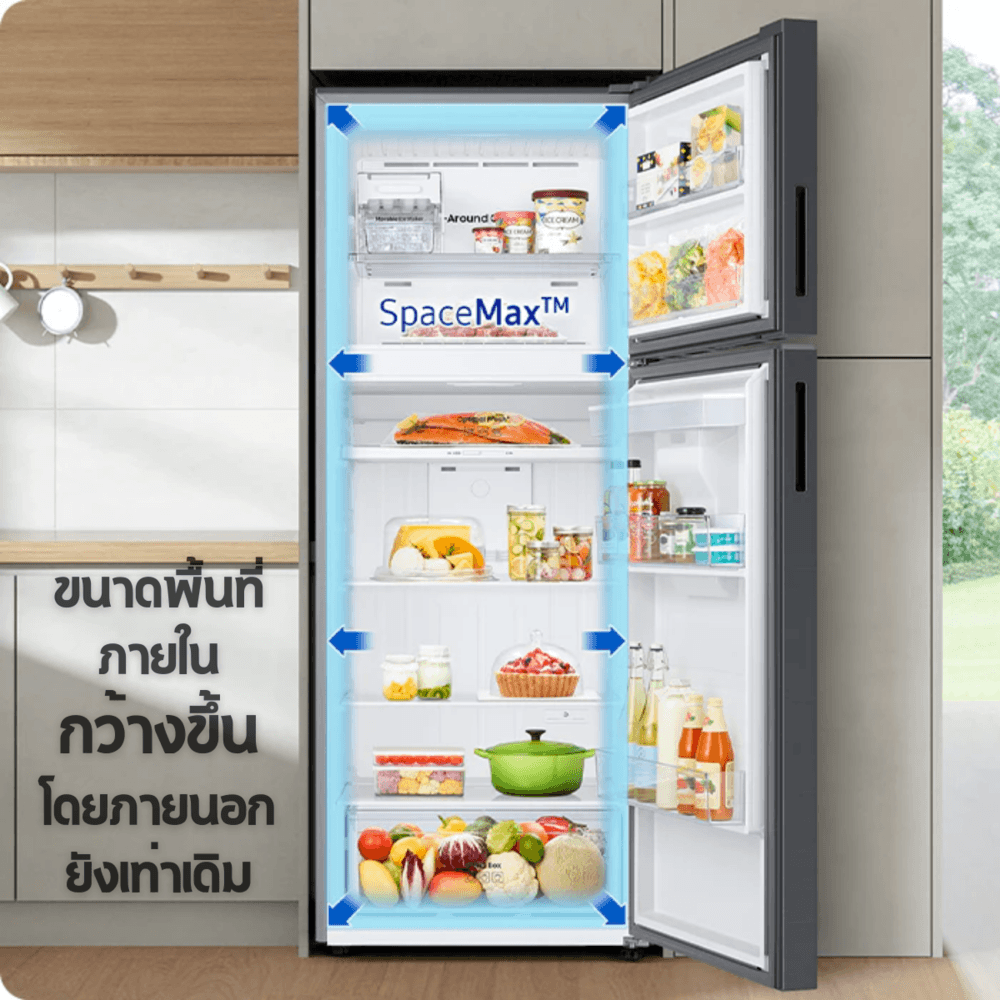 Global House SAMSUNG ตู้เย็น 2 ประตู ขนาด 14.7 คิว RT42CG6644S9ST สี Refined Inox รับประกันของเเท้! ราคา 16,489 บาท*ส่งฟรี