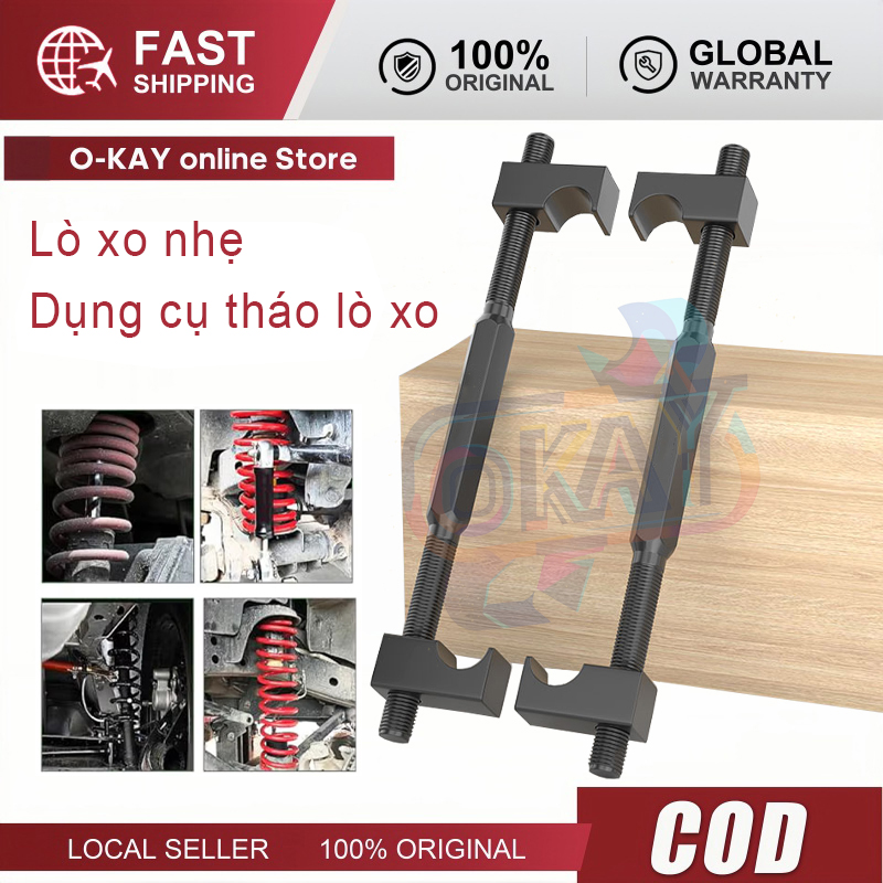 Cảo Lò Xo Giảm Xóc Ô Tô Xe Máy Loại Nặng - Dụng Cụ Tháo Phuộc Chuyên Nghiệp Bền Bỉ