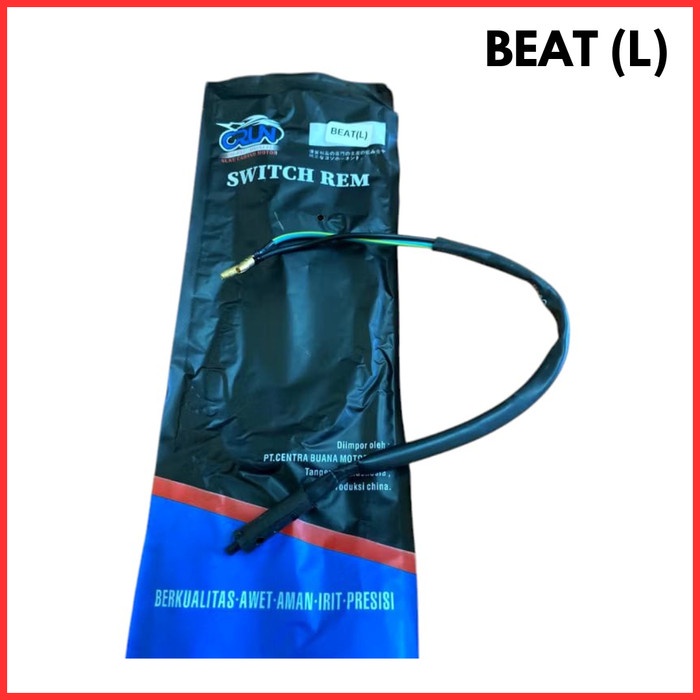 (CRUN) Switch Rem Kiri Beat / Vario 110 / Vario 125 / Vario 150 / Karisma / Kharisma / Scoopy Kabel Switch Kiri Asli Original Harga 7,415 rupiah*Gratis Ongkir