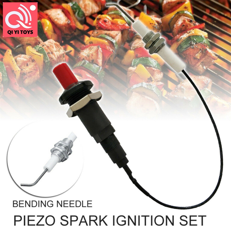 Propane push button Piezo igniter Kit phổ đánh lửa điện tử thiết bị cho vỉ nướng ga nóng bếp