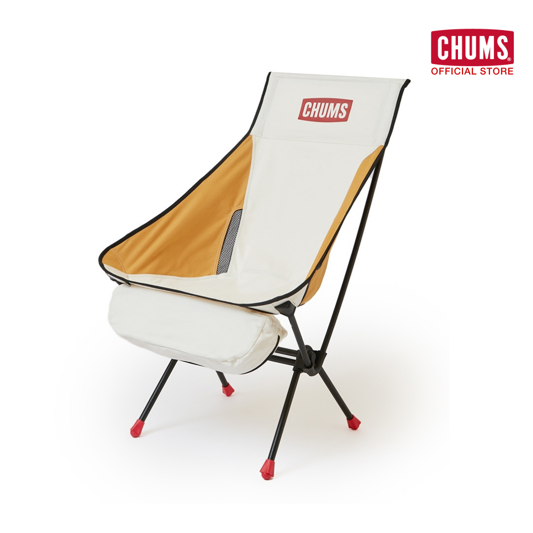 CHUMS Compact Chair Canvas Booby Foot High / เก้าอี้พับ เก้าอี้นั่งทรงแคมป์ปิ้ง พกพาสะดวก สายแคมป์ปิ้ง ปิคนิก ชัมส์ ราคา 4,950 บาท*ส่งฟรี