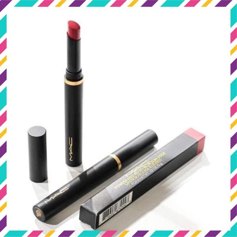 [ Chính Hãng ] Son MAC - Powder kiss velvet blur slim stick lipstick