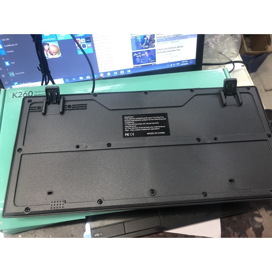 Bàn Phím Mini LOGITECH K260 Thiết Kế Nhỏ Gọn Tiện Dụng Dogiadunggiatot