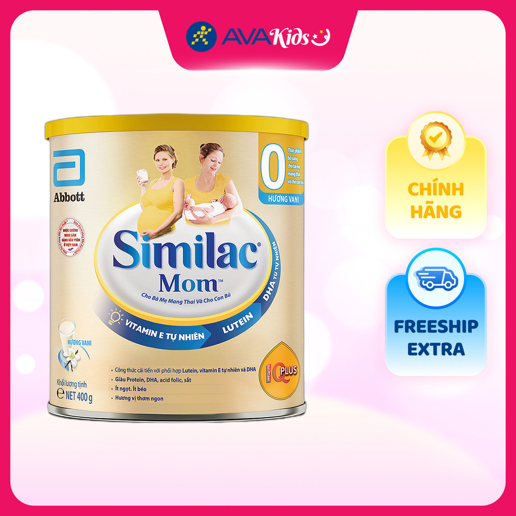 Sữa bầu Similac Mom hương vani 400g