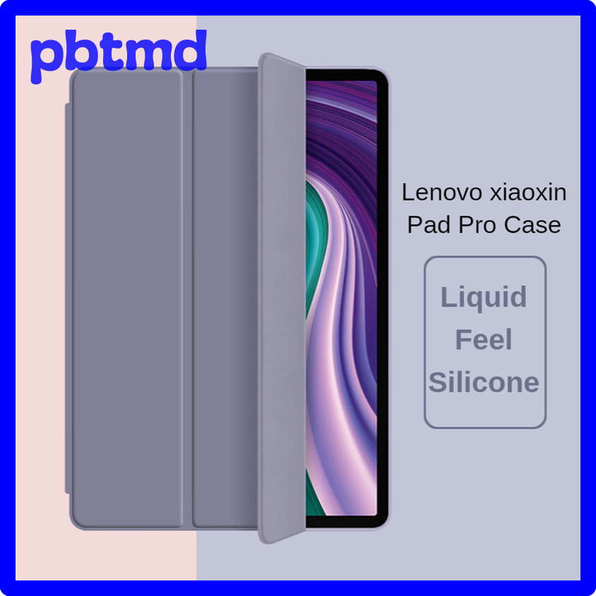 [Pbtmd] Vỏ thông minh cho Lenovo xiaoxin Pad Pro 11.5 "2021 TB-j716f j706f đứng máy tính bảng bìa cho Lenovo Tab P11 TB-J606F j607f + Phim + Bút Stylus