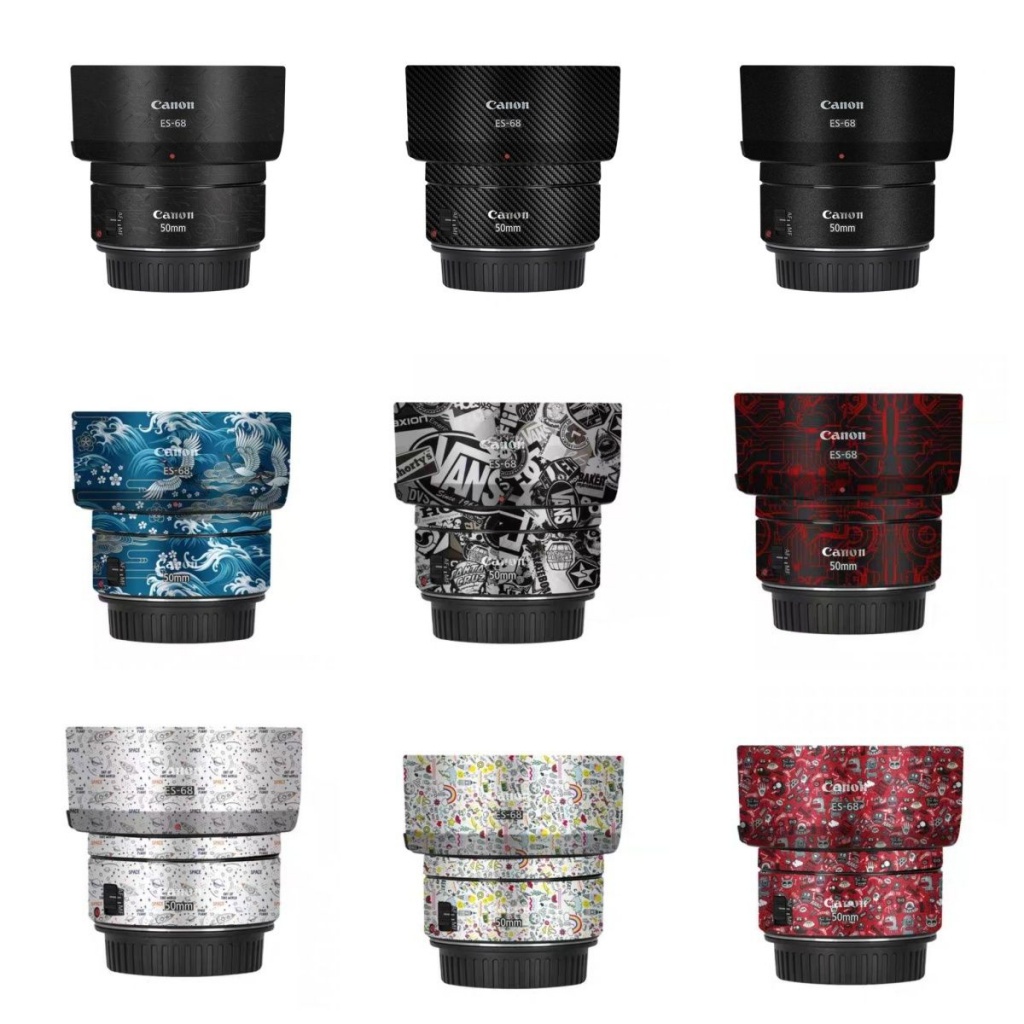 【Worth-Buy】 For Lens Sticker Ef50f1.8 18-135 18-200 50f1.4 18-55 50F1.2 Film without Residual Glue