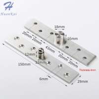 Cutora 360° Rotation Heavy Duty Door Pivot Hinge Stainless Steel Concealed Revolving Door Hinge Funiture Hardware
