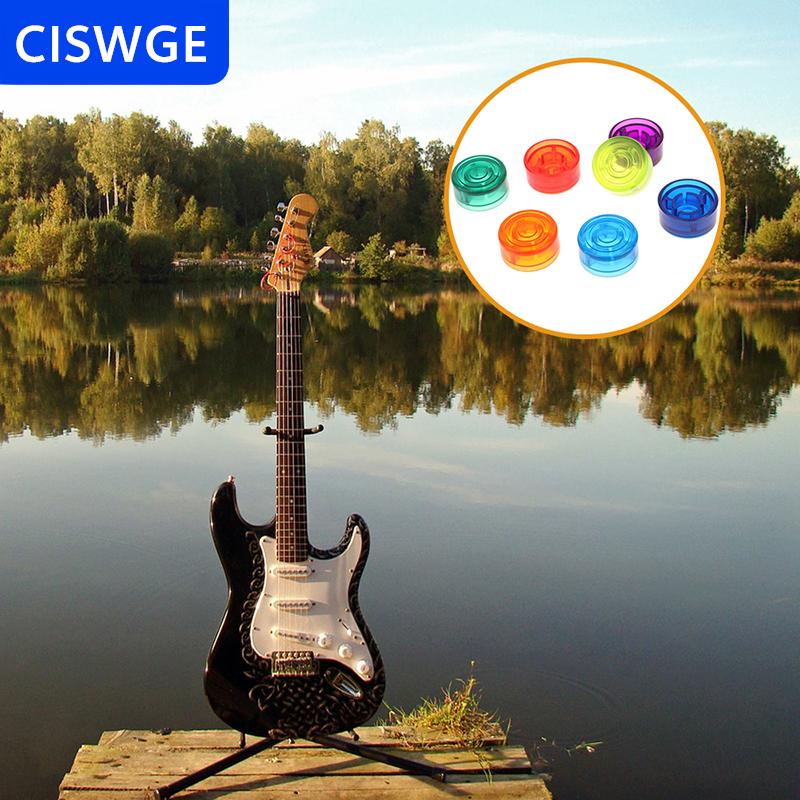[COD] CISWGE  5pcs Guitar hiệu ứng bàn đạp chân Nail cap Bộ phận chuyển đổi chân toppers núm nhựa bumpers footswitch Phụ kiện bảo vệ