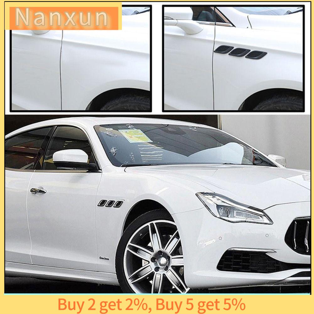 NWSJ Mô phỏng Tấm chắn bùn bên hông xe ô tô Nắp lỗ thông hơi Sợi Carbon Trang trí Nắp ổ cắm Bền Miếng dán xe hơi Cho BMW/Audi/Honda/VW Cho BMW