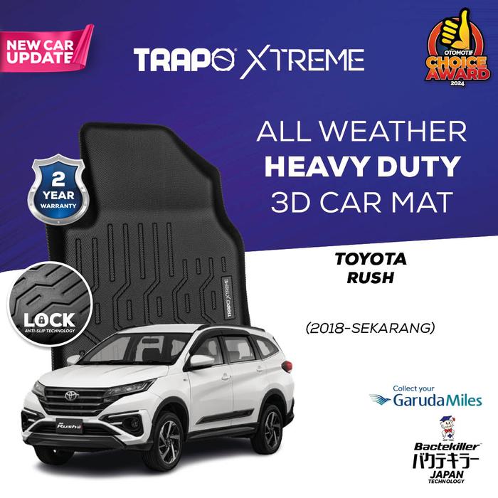 KARPET 3D TRAPO XTREME TOYOTA RUSH (2018-SEKARANG)-Sukses Gemilang21 Giá 2,439,000 Đồng*Miễn phí vận chuyển