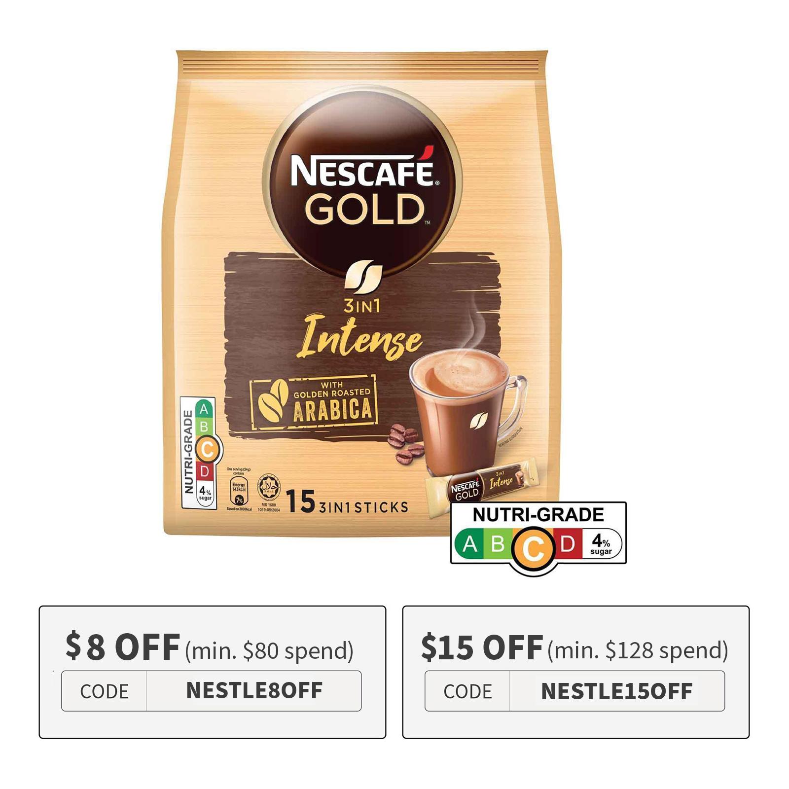 线上订购 pandamart (Bedok) 的 Nescafe Gold Espresso Soluble Coffee 100g