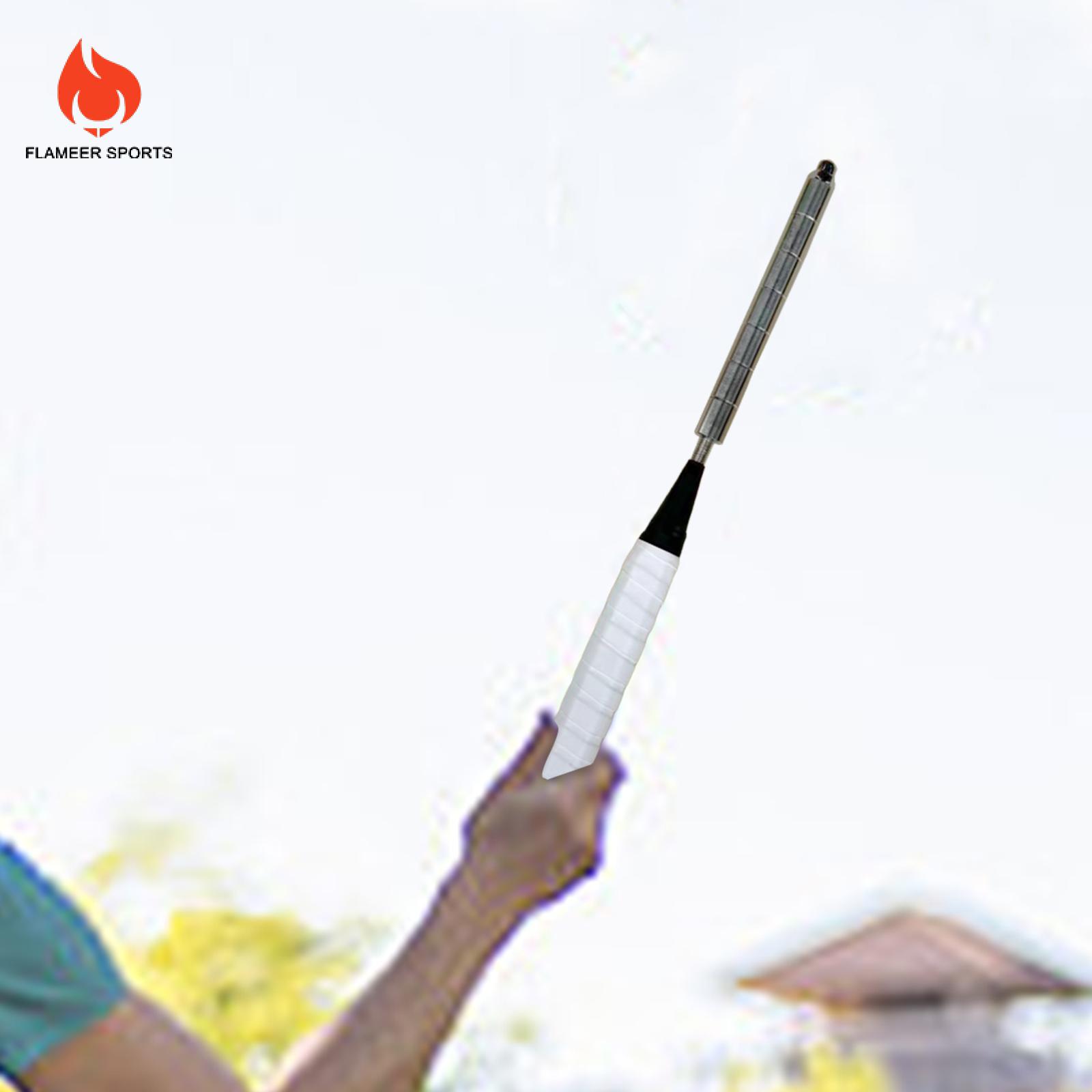 Flameer VỢT CẦU LÔNG Swing huấn luyện viên tập luyện cầu lông công cụ cải thiện tiến độ bài tập sức mạnh Trọng lượng nhẹ rèn sức mạnh