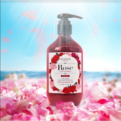Dầu Gội, Dầu Xả Dưỡng Tóc Hoa Hồng Organique Rose Repairing Shampoo/Conditioner 500ml