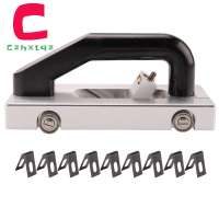 [LA19REA]U-Type Blade Wheeled Vinyl Groover Floor Grooving Slotting Pull Hand Flooring Tool Slotter PVC Vinyl Welding Plastic Welding Kit