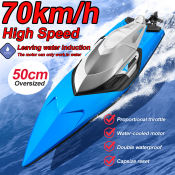 High-Speed RC Boat 70km/h - Waterproof Racing Toy for Kids