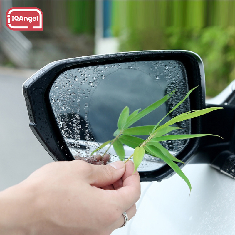 IQANGEL Car Rearview Mirror Anti-Rain Film Full Screen Waterproof Anti-Fog Protective Sticker for Side Mirrors and Windows Giá 22,310 Đồng*Miễn phí vận chuyển