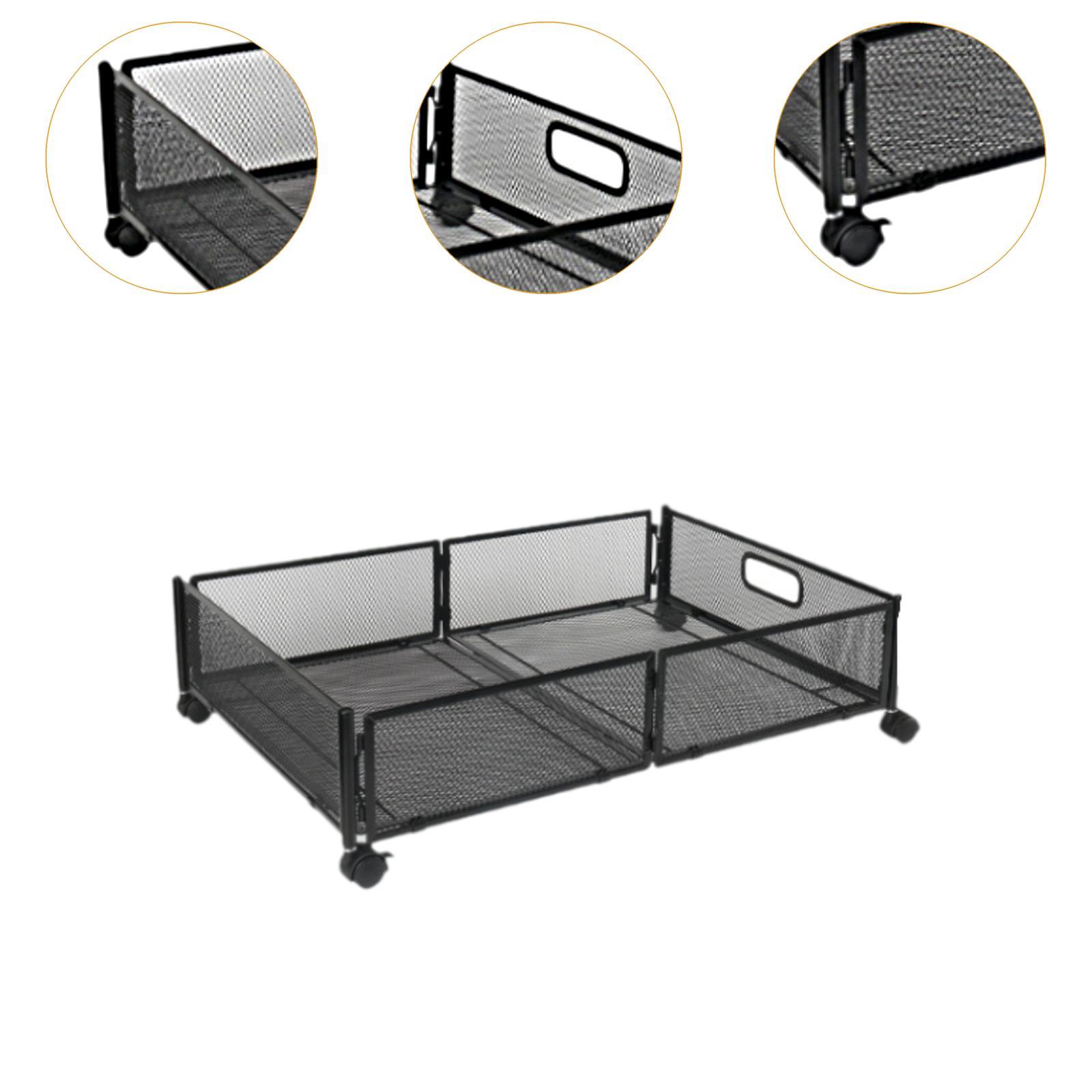 Baoblaze Underbed Storage Containers with Handles and Wheels Storage Organizer Under Bed Storage Bins Drawer ราคา 2,298 บาท*ส่งฟรี