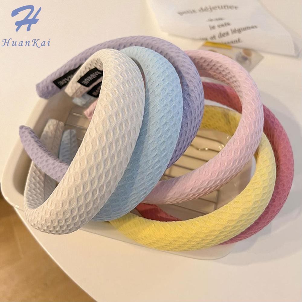 Băng đô nén tóc Bờm Tóc Nữ Hk Phụ kiện tóc băng buộc đầu đơn giản dễ phối khí