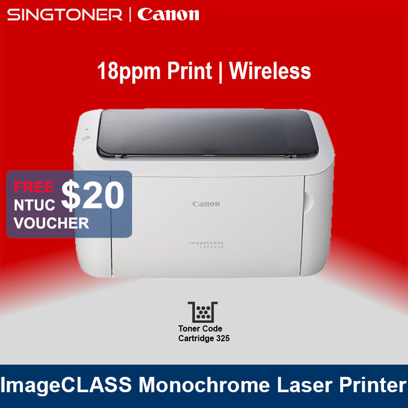 [Local Warranty] Canon ImageCLASS Monochrome Laser Printers LBP6030 LBP 6030 6030 LBP 6030 Singapore