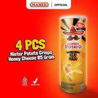 Mister Potato Crisps Honey Cheese 85gr - 4 Pcs