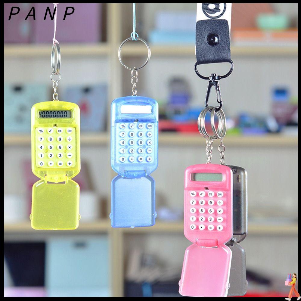 PANP Đa chức năng Máy tính Sáng Tạo Hiển thị 8 chữ số Đồ dùng học tập  Mini Móc chìa khóa Văn phòng