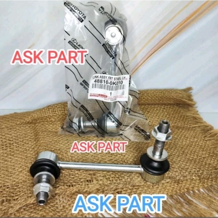 LINK STABIL STABILIZER DEPAN FRONT KIRI KANAN RH LH TOYOTA HILUX FORTUNER Harga 57,750 rupiah*Gratis Ongkir