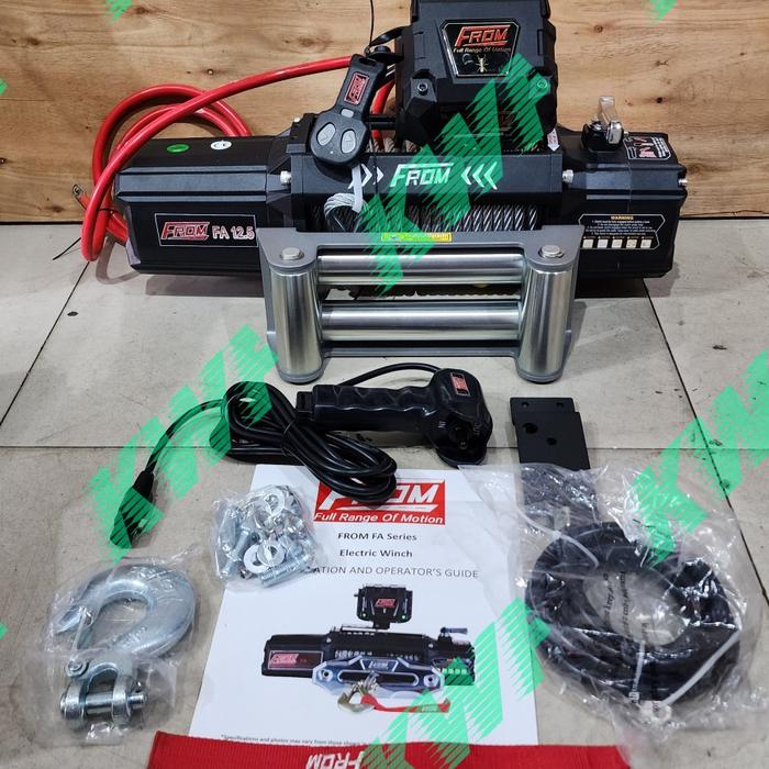 PROMO FROM WINCH 12500LBS SLING BAJA - wotahsale Harga 7,020,000 rupiah*Gratis Ongkir