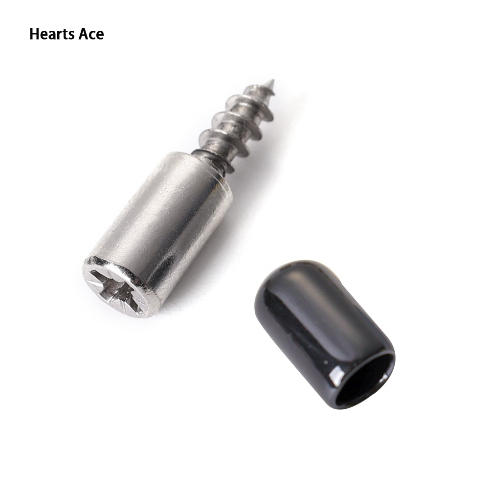Hearts Ace [Code CLS2404A Single 30k Reducing 150k] 10 sets of built-in rubber screws/cross fixing brackets/glass rack/wine rack ราคา 7 บาท*ส่งฟรี
