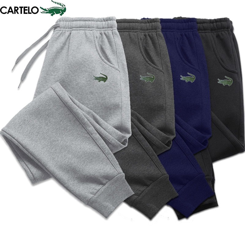 CARTELO Men s Trousers Long Pants Printing Spring and Autumn Men s Casual