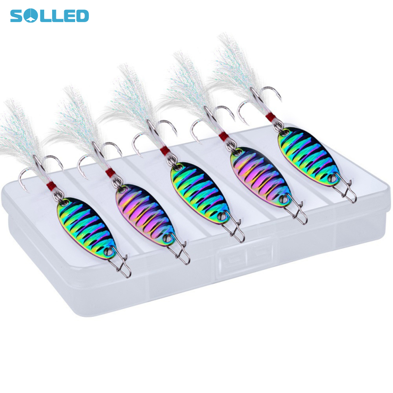 Metal Blade Baits Crankbaits Swimbaits Hard Metal VIB Fishing Spoons For Bass Saltwater Fishing Lures 10 Pack ราคา 153 บาท*ส่งฟรี