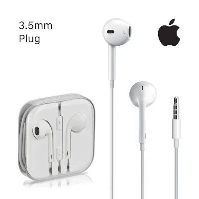*Authentic* Apple Earpods 3.5mm Earphone Earpiece For iPhone Samsung Huawei Laptop