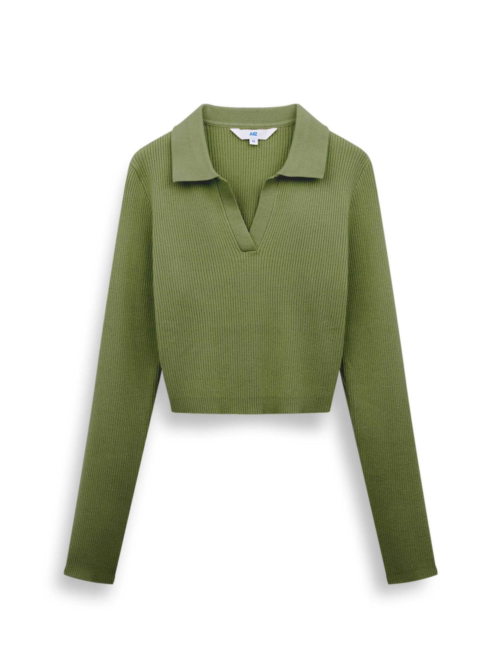 AIIZ (เอ ทู แซด) - AIIZ เสื้อโปโลผู้หญิงแขนยาวผ้าทอริบ AIIZ Women’s Rib Long Sleeve Polo ราคา 323 บาท*ส่งฟรี