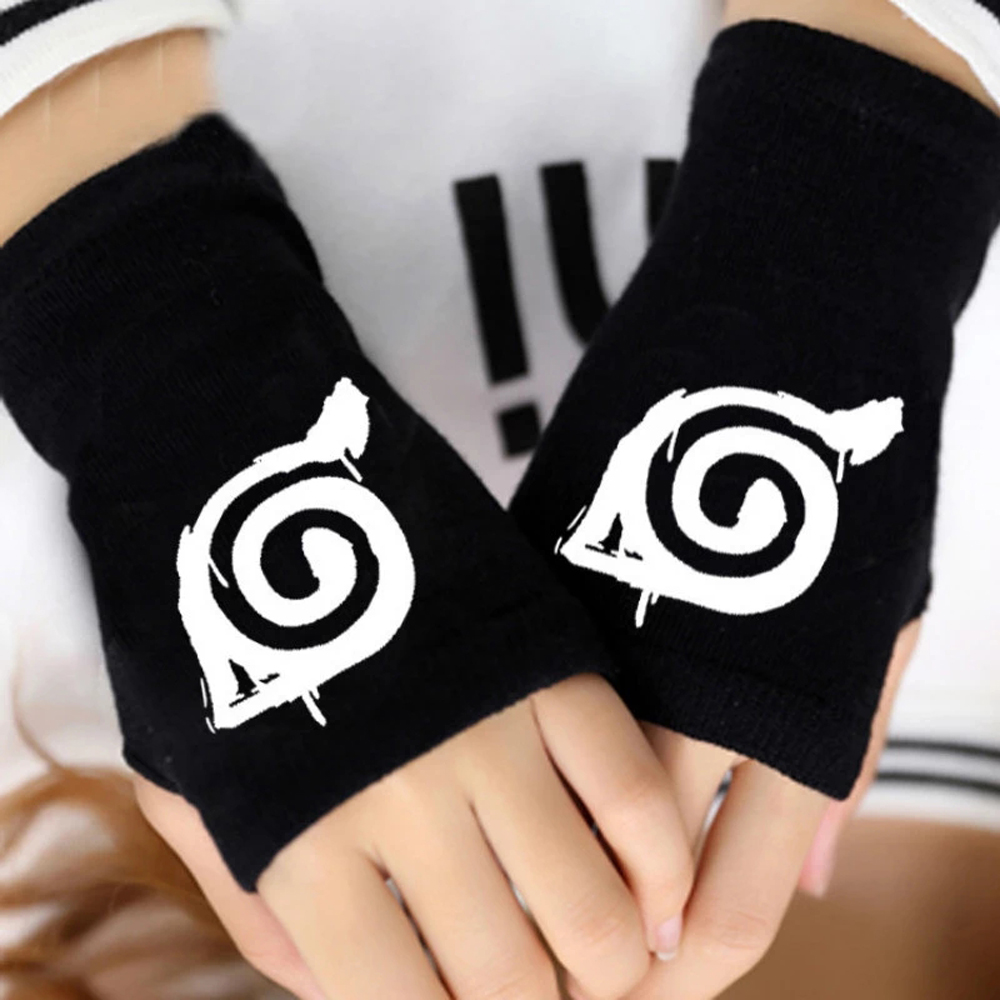 Cat Paw Print Black Fingerless Gloves. Cosplay Anime Gloves - Etsy New  Zealand