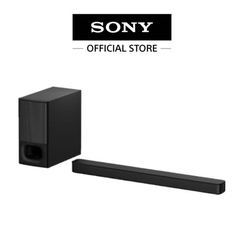 Sony Singapore HT-S350 2.1ch Powerful Soundbar with wireless subwoofer and BLUETOOTH® Singapore