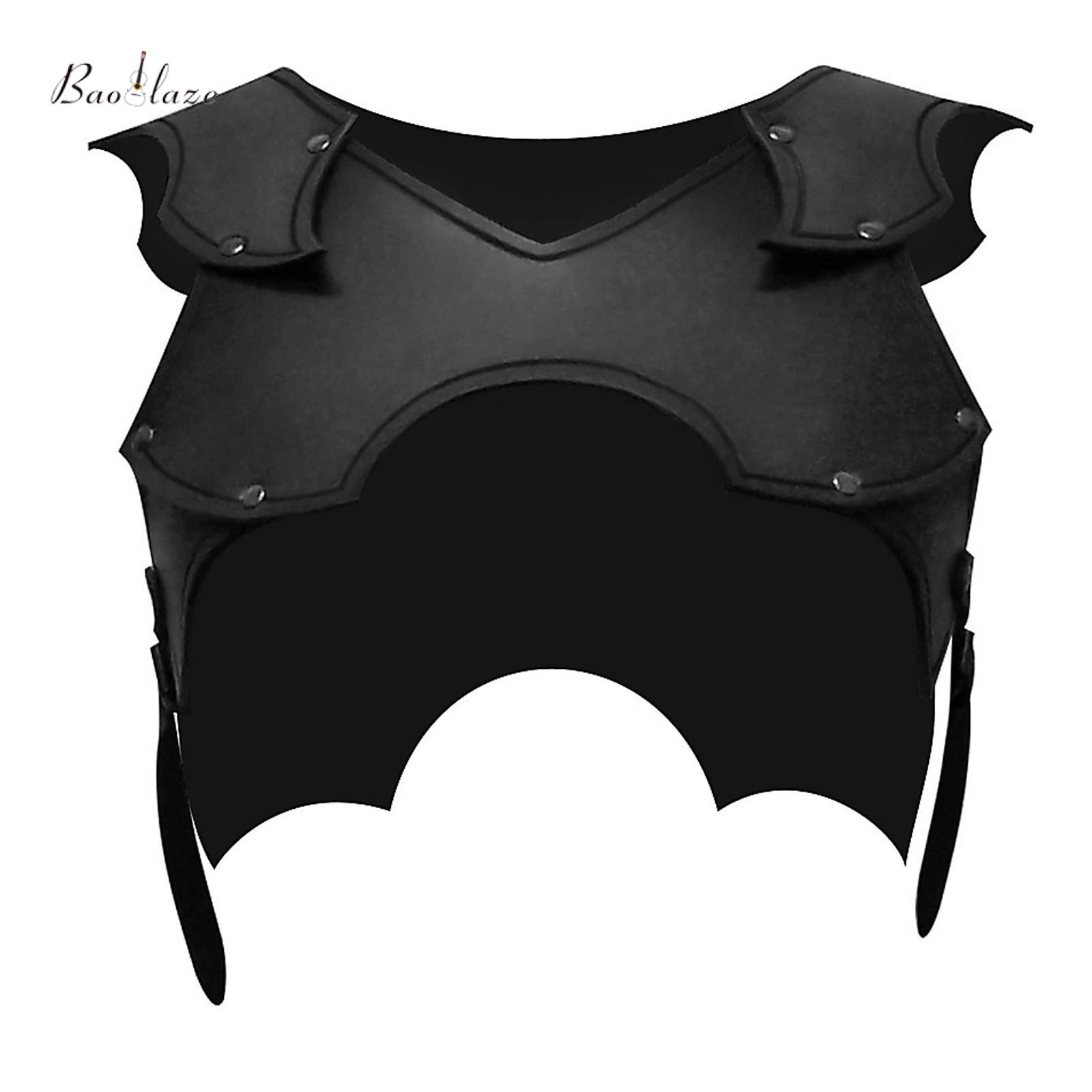 Baoblaze Medieval Chest Shoulder Harness Decors Metal Rivets Shoulder Pauldron Shrug Armors for Halloween Cosplay Knight Pirate Party ราคา 15,740 บาท*ส่งฟรี