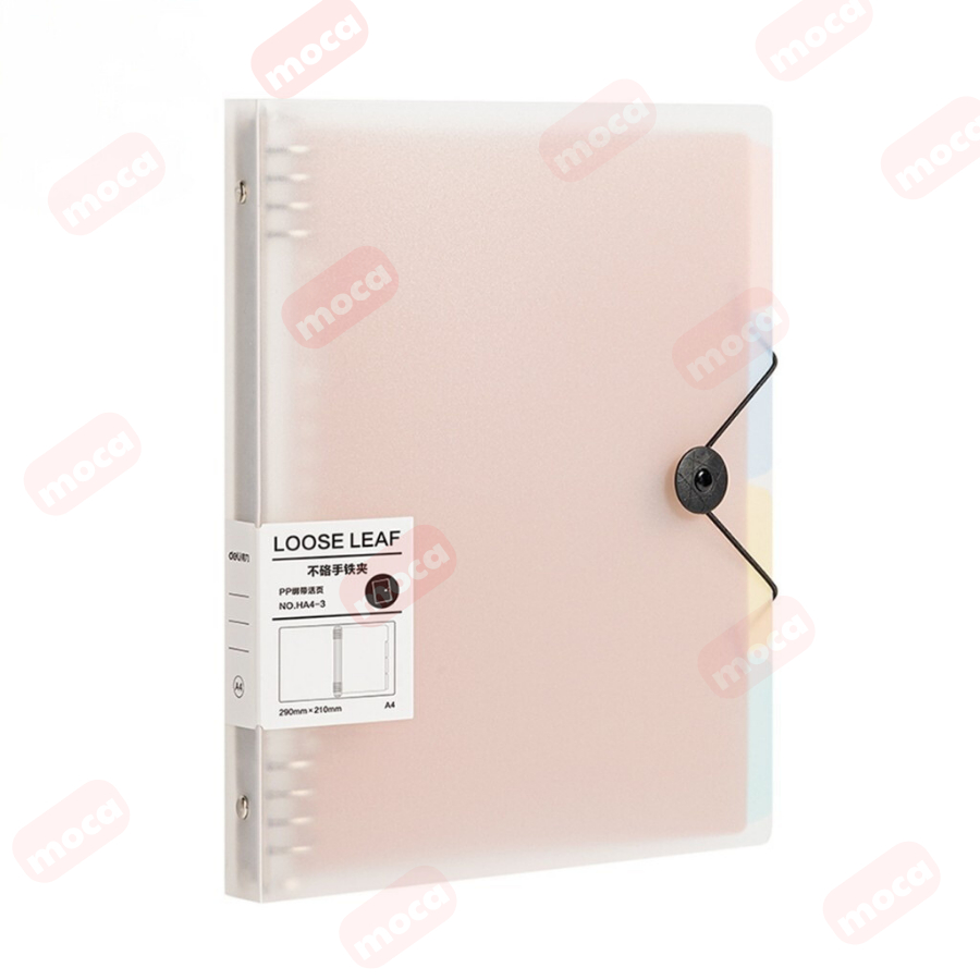 [ RẺ ƞhất ] Sổ Còng Sắt Binder A5 B5 A4 Refill Giấy Kẻ Ngang Caro Ôly Bìa Sổ Tập Lò Xo Tay Journal B