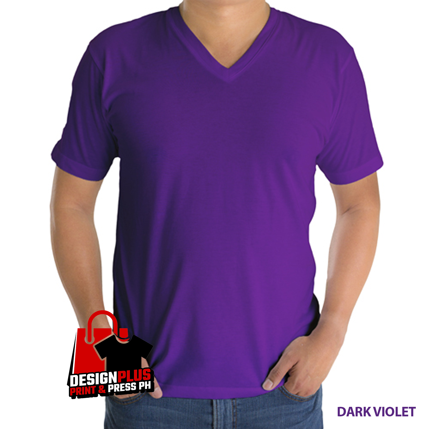 V Neck Violet Shirt Men - Shop V Neck 