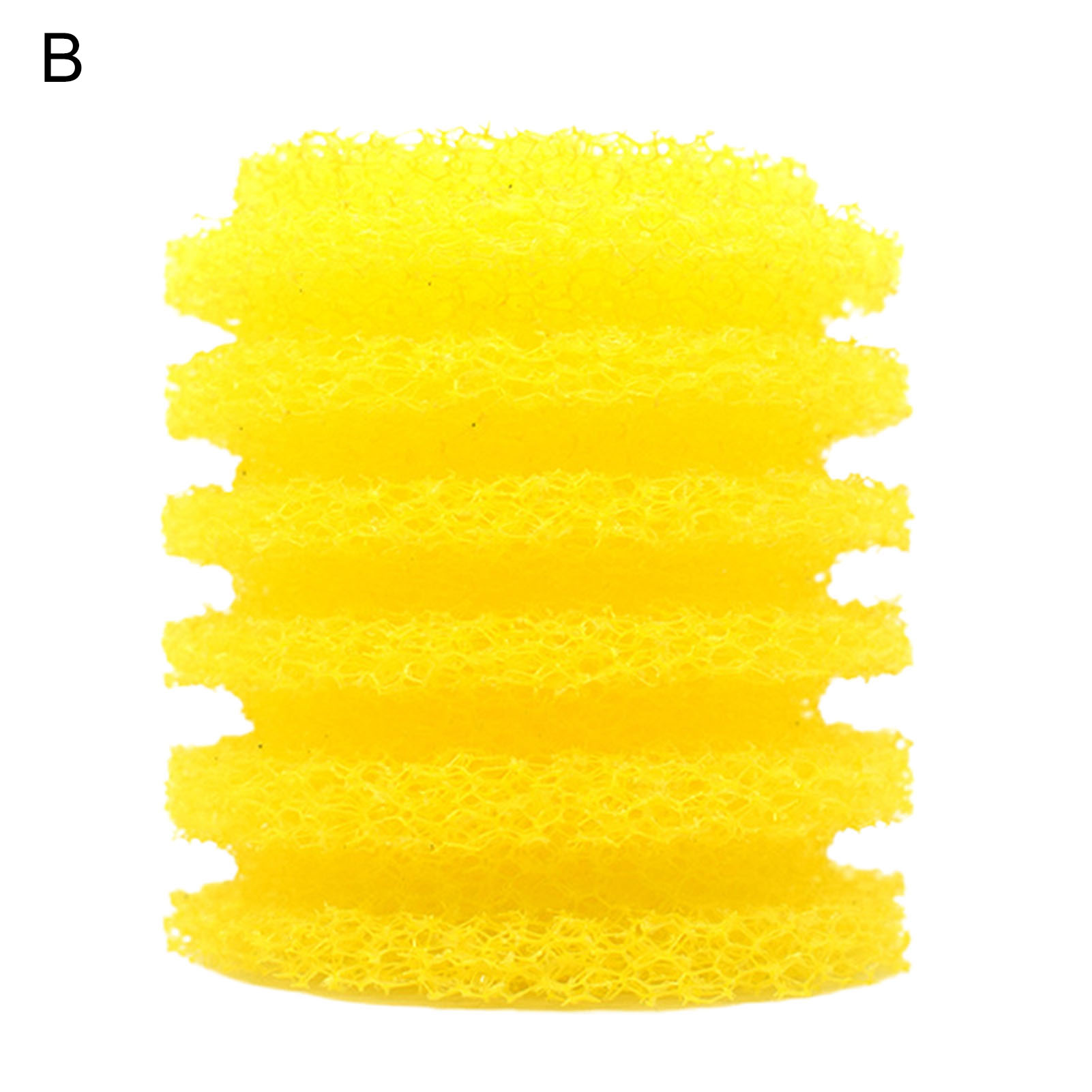 Aixuexi Filter Sponge Thicker Strong Adsorption Force Universal Round Yellow Aquarium Filter Foam for Songbao 3300 Series Useful Aquarium Filter