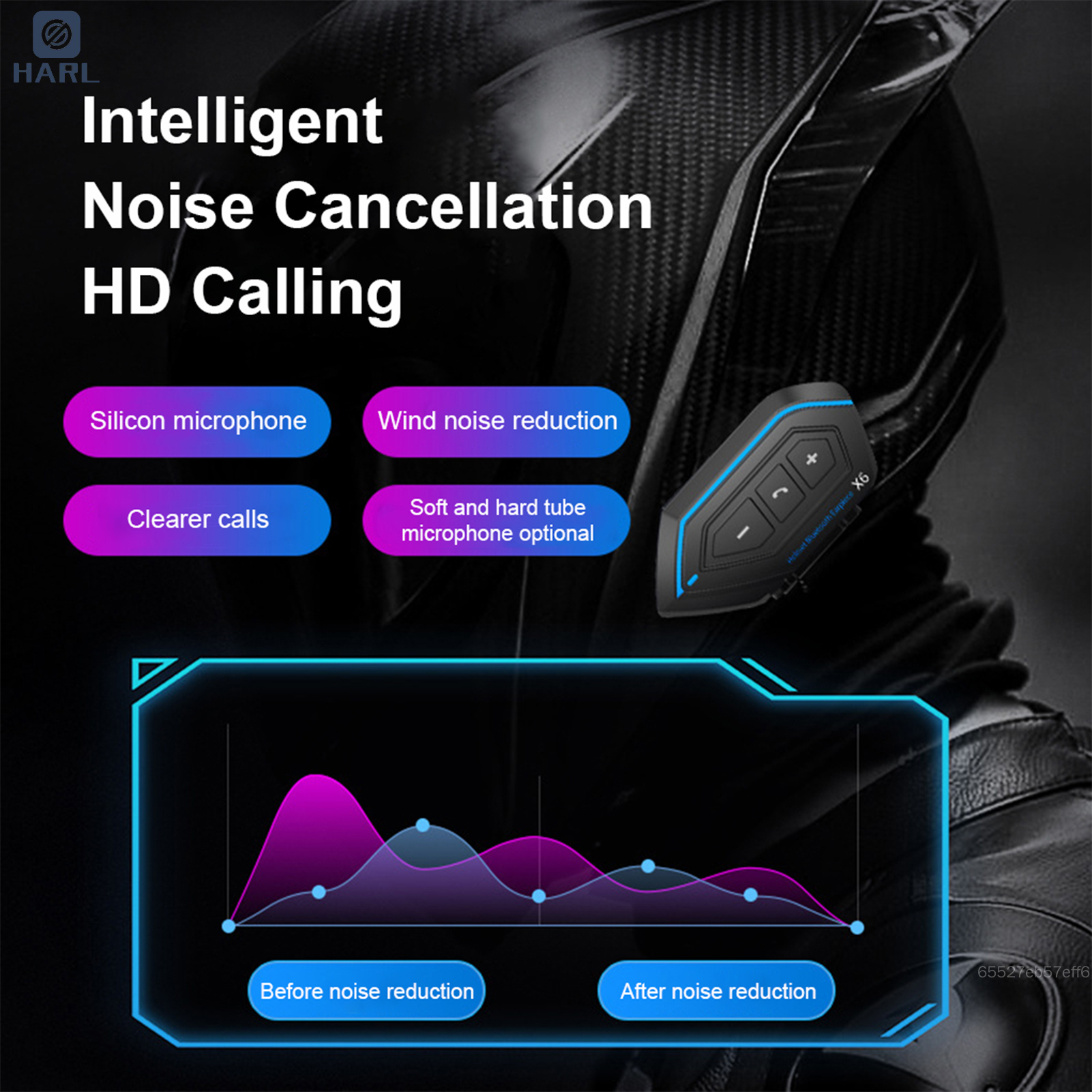 Xe Máy Bluetooth-Tương Thích Tai Nghe Chống Nước Xe Máy Headphone Cho Đáng tin cậy Kết Nối HARL-MY
