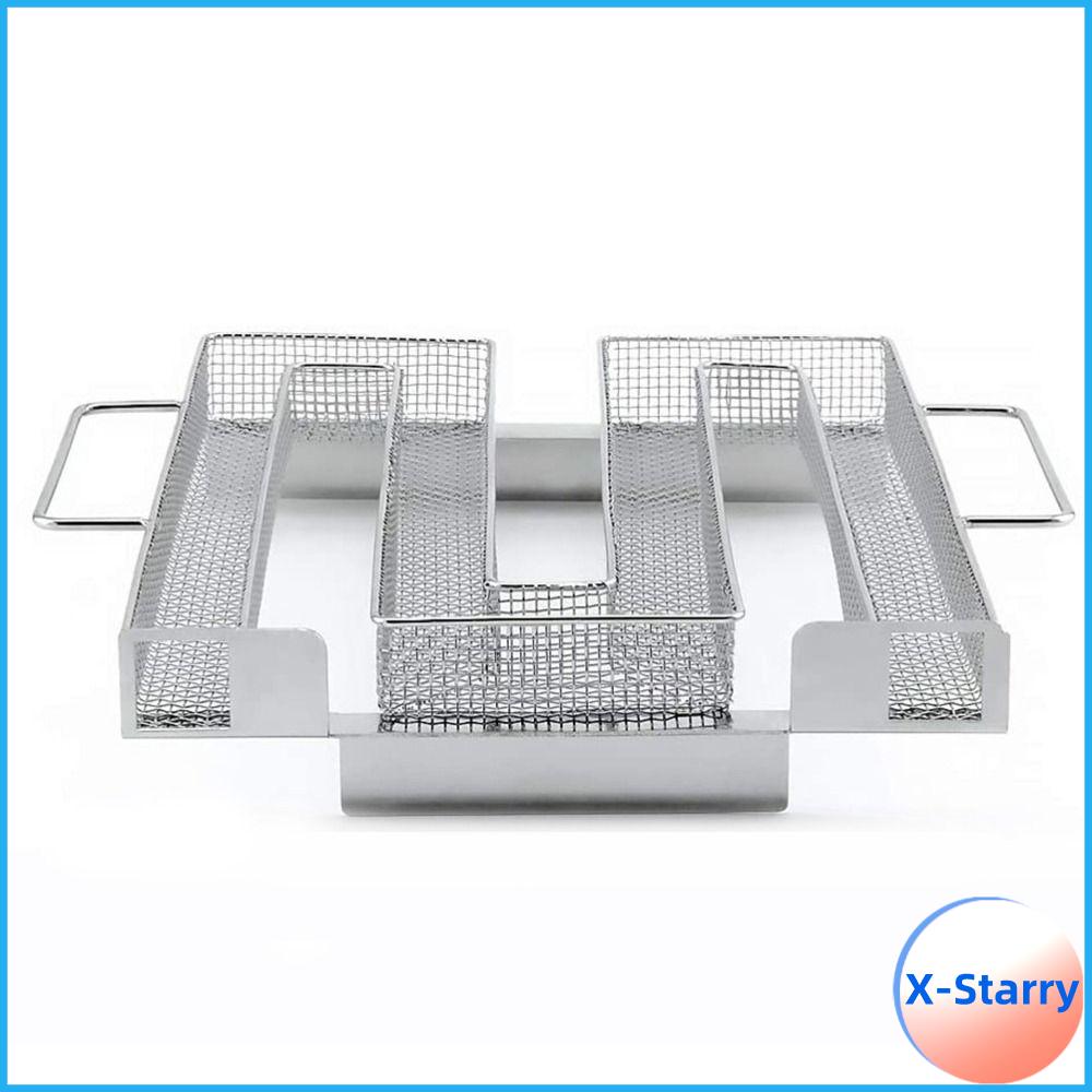 X-STARRY นержักร เครื่องสร้างควันเย็น การสูบบุหรี่อย่างสมดุล รูปตัว M เครื่องทำควัน ของใช้สำหรับบาร์บีคิวและเครื่องรมควัน พร้อมที่จับ ถาดรมควันเย็น ย่าง ราคา 455 บาท*ส่งฟรี