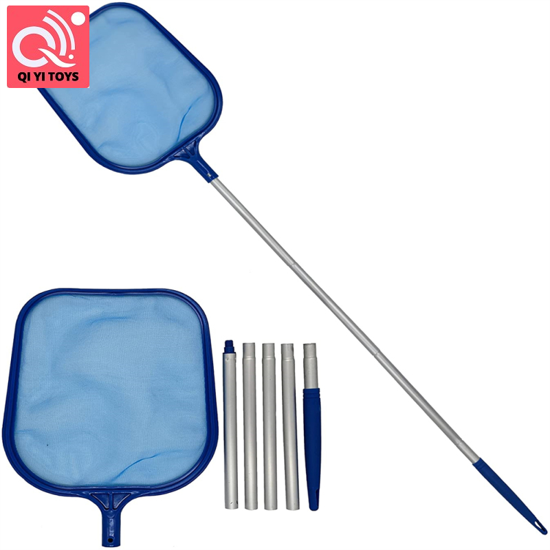 Hồ bơi Net Hồ Bơi Skimmer với 5 phần nhôm có thể tháo rời Rod hồ bơi phụ kiện nguồn cung cấp